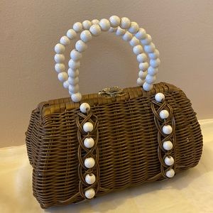 ❤️Basket woven hand bag